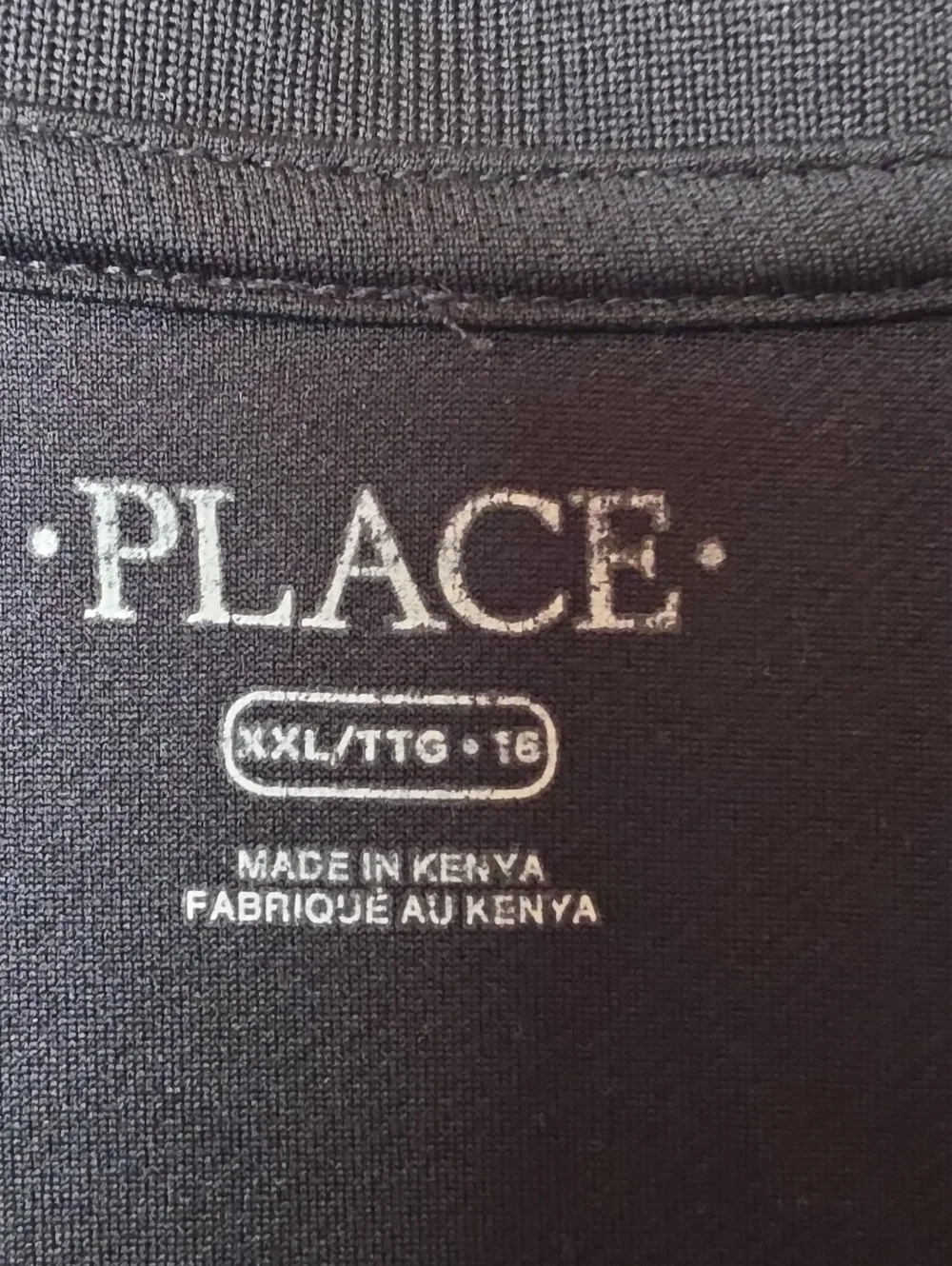 THE CHILDREN'S PLACE Black Performance Polo Shirt XXL ***3 for $20 item***